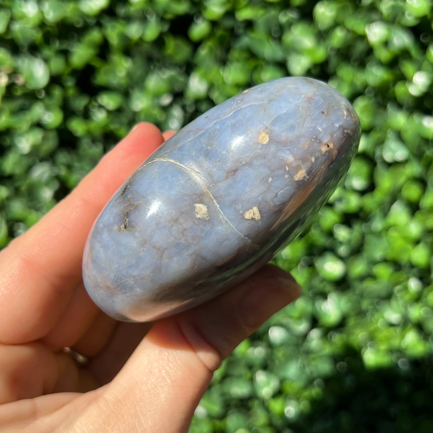Blue Quartz Heart