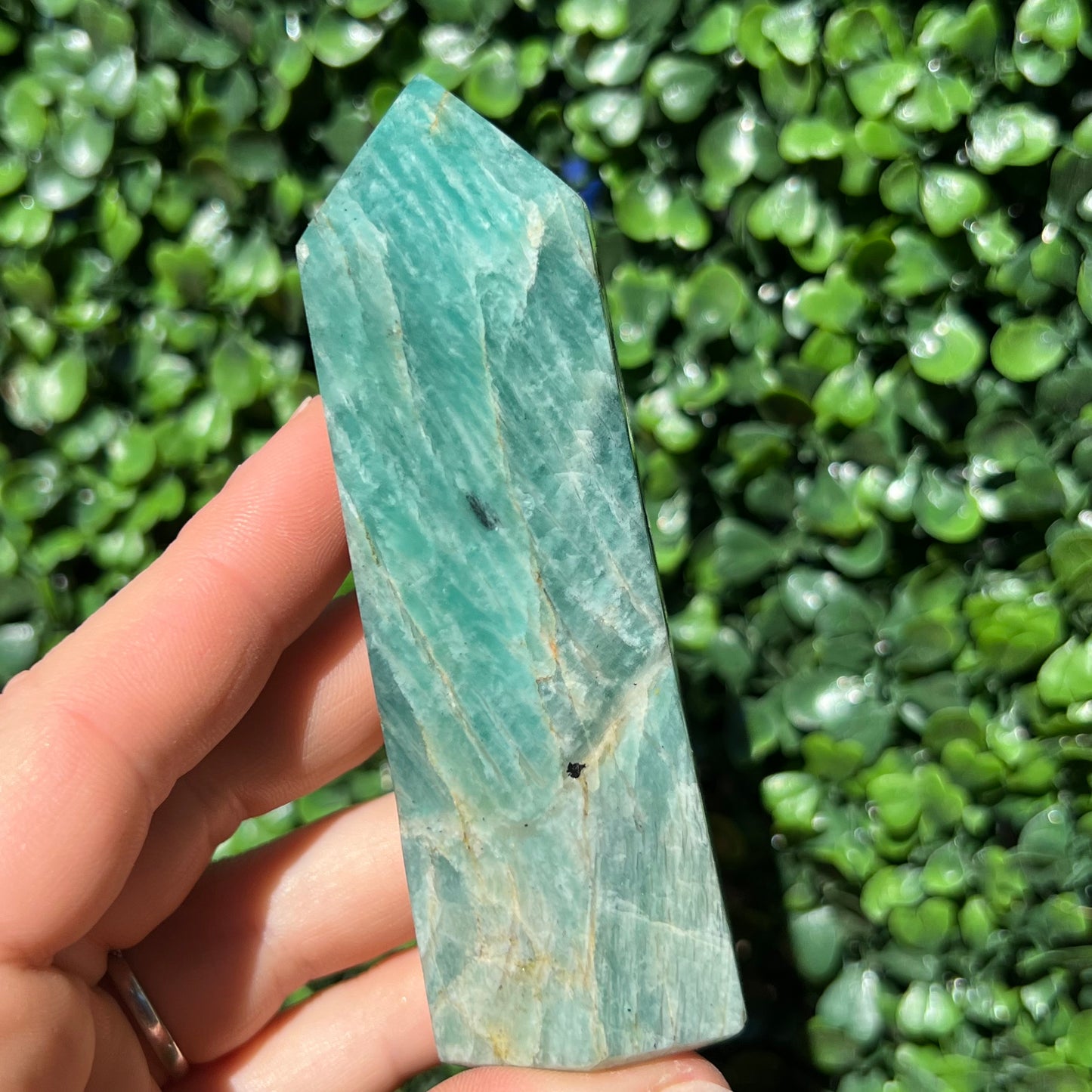 Amazonite Crystal Point