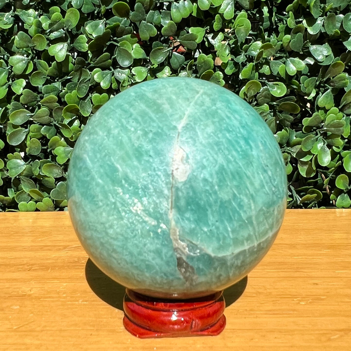 Amazonite Crystal Sphere