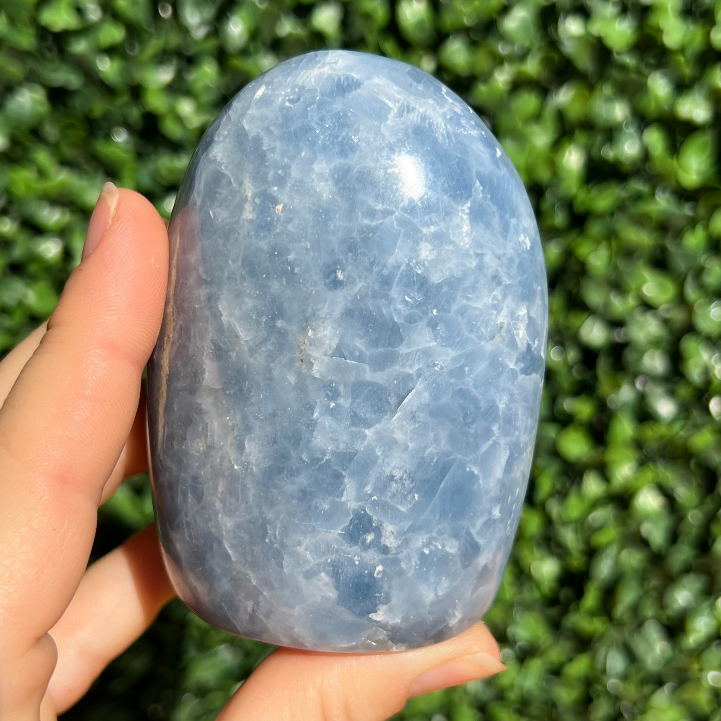 Blue Calcite Free Form