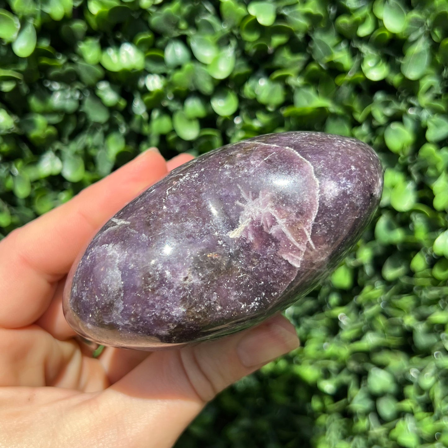 Lepidolite Unicorn Stone Heart