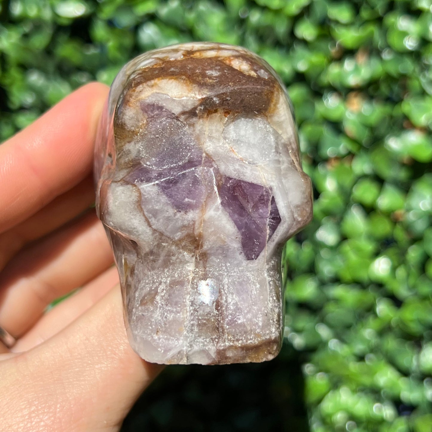 Amethyst Skull