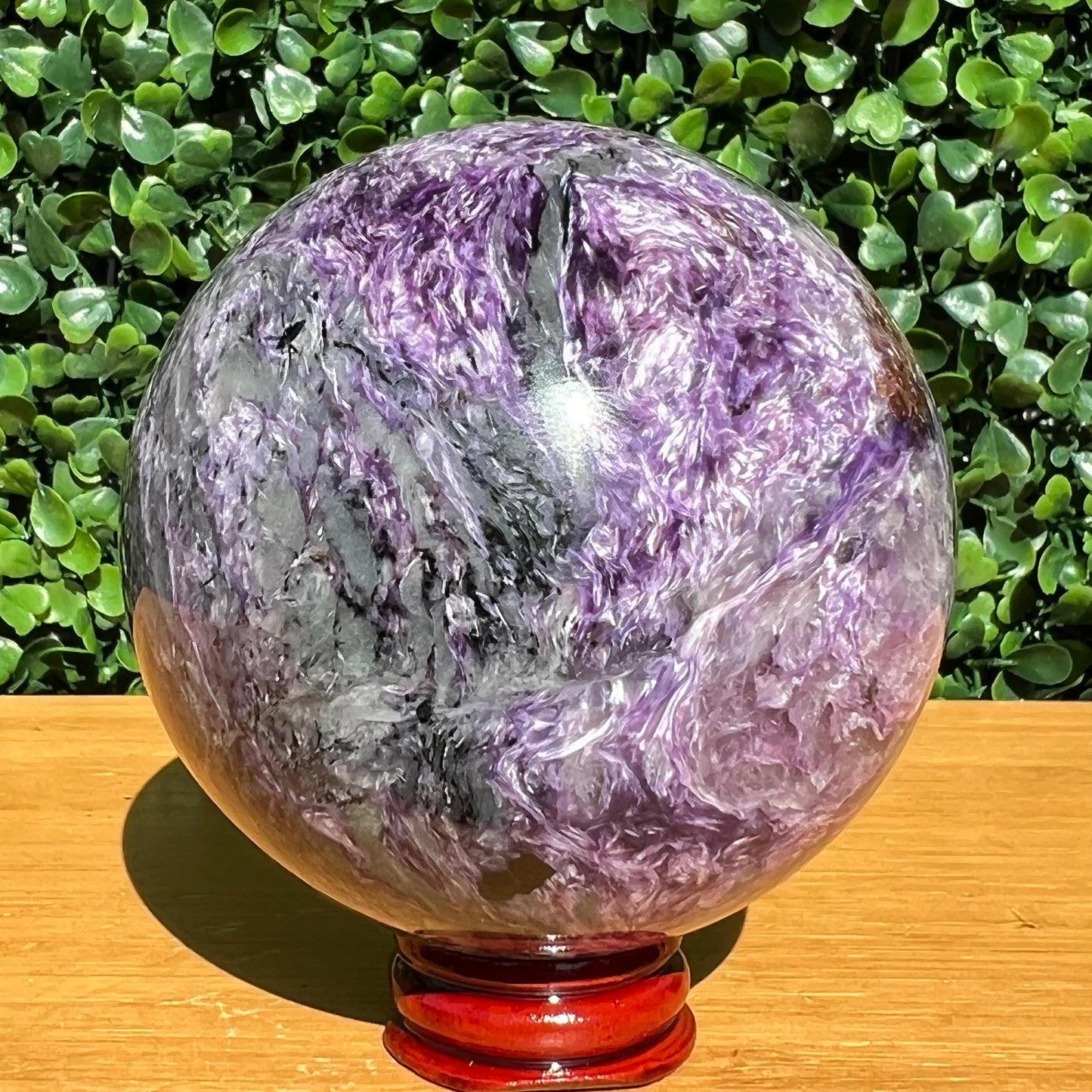 Charoite Sphere