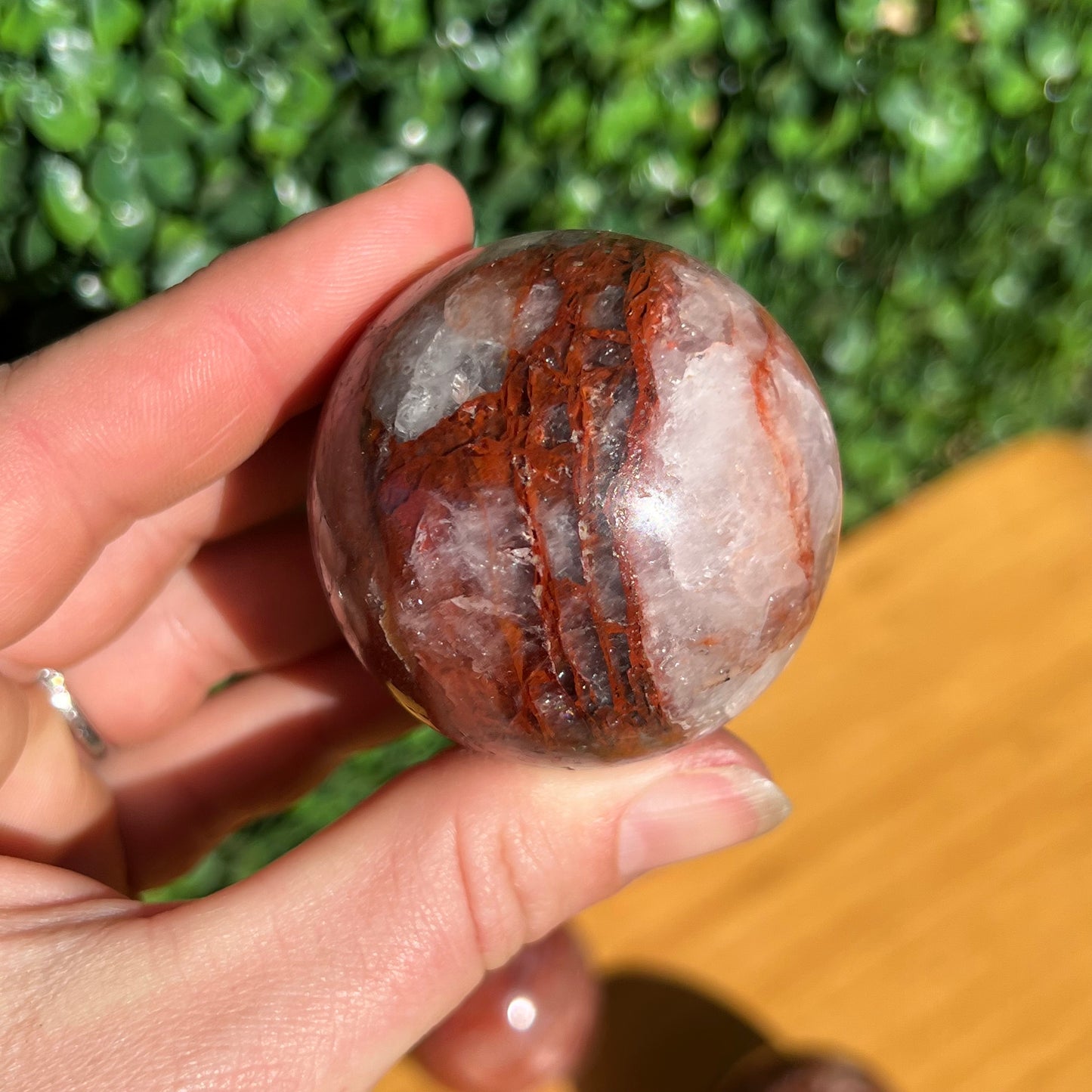 Fire Quartz Sphere’s