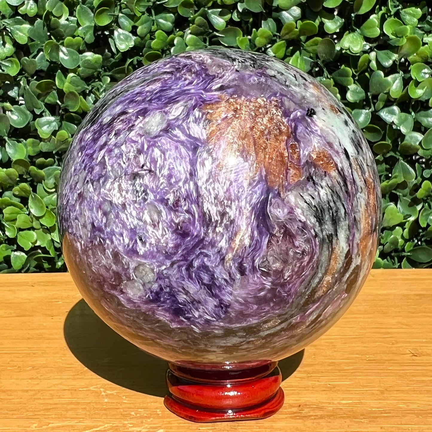 Charoite Sphere