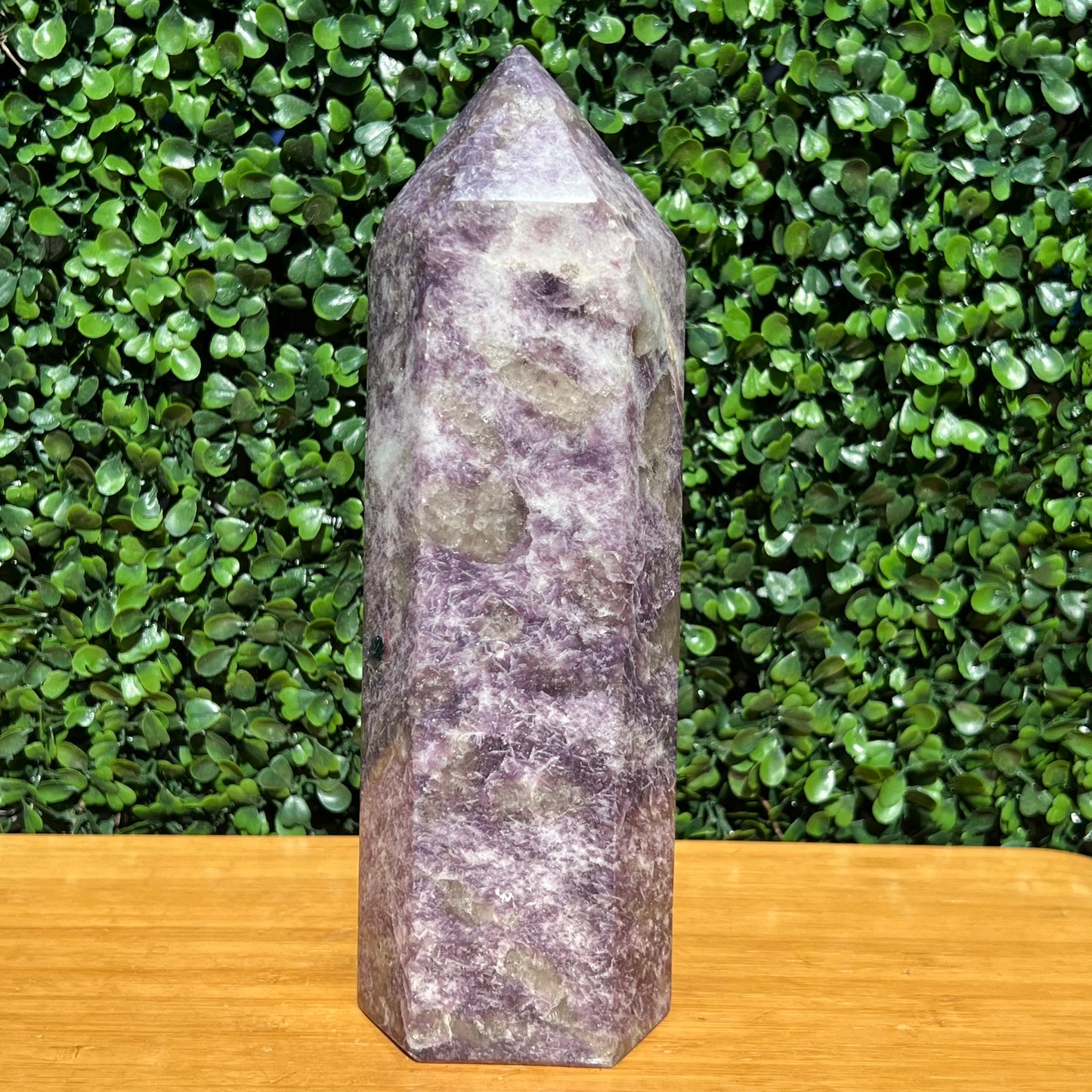Lepidolite Unicorn Stone Tower