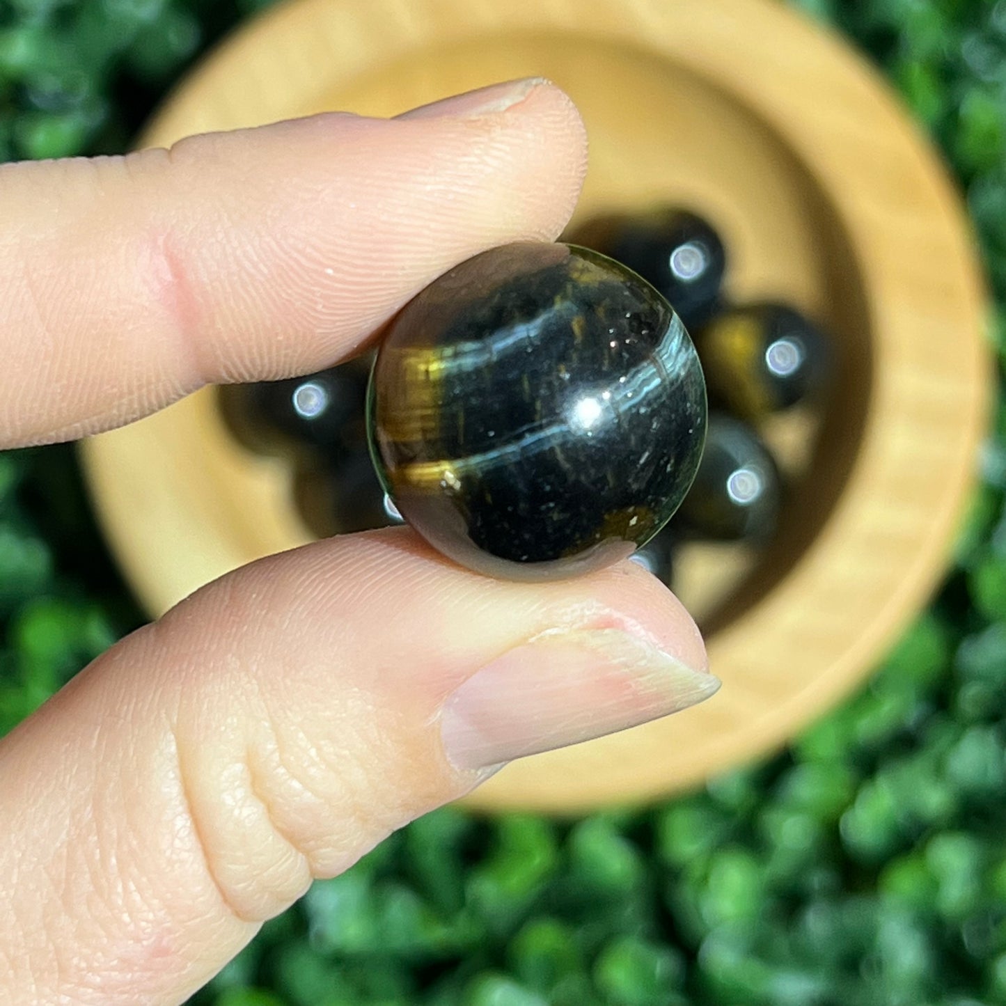 Blue Tiger's Eye Orb’s