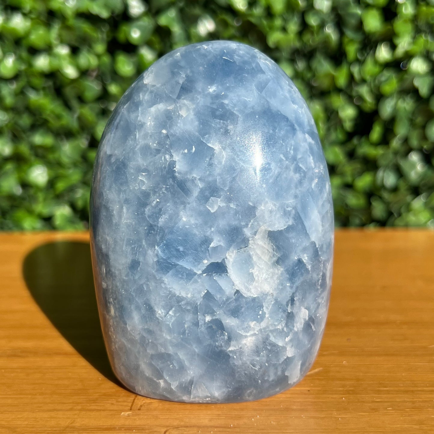 Blue Calcite Free Form