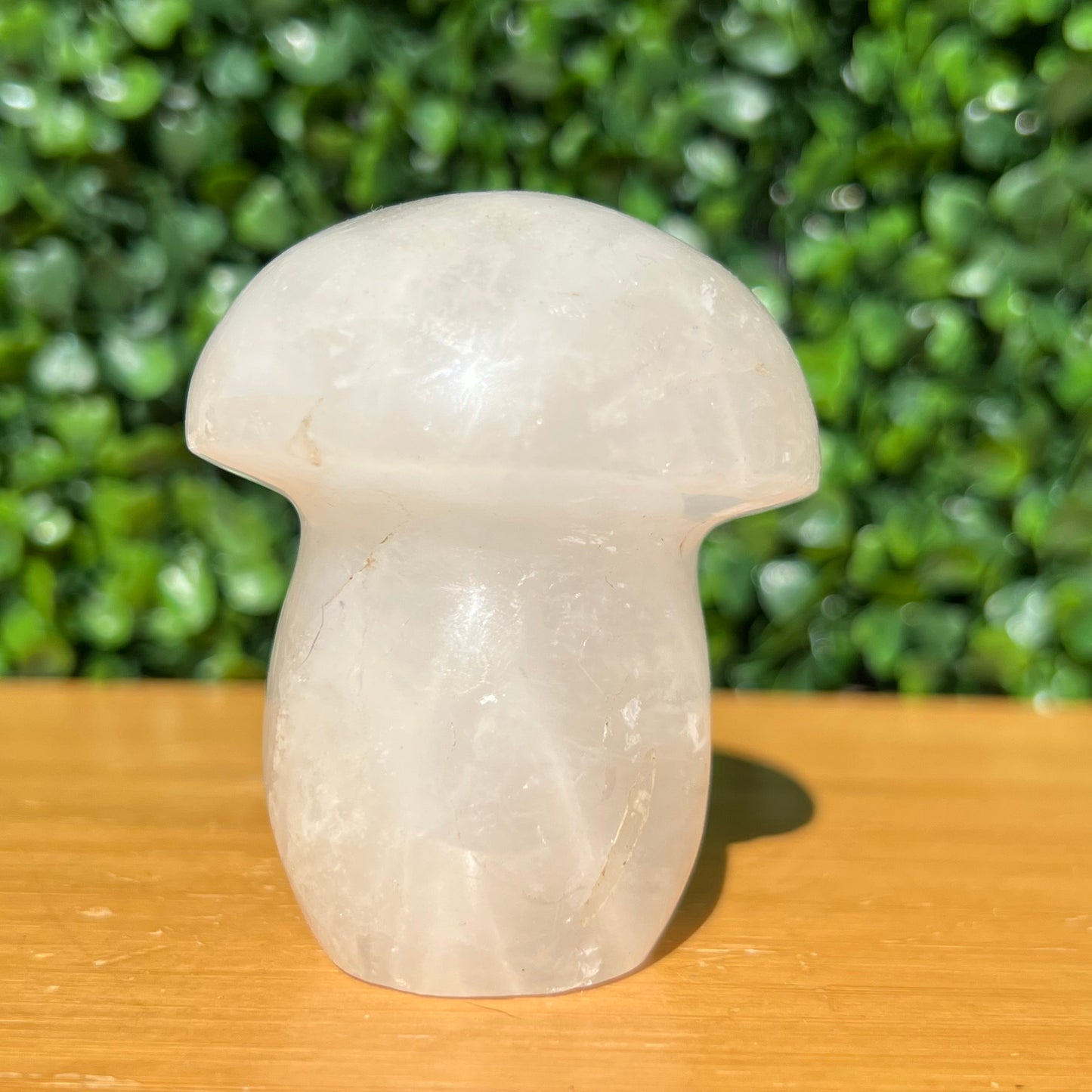Snow Quartz Mushroom