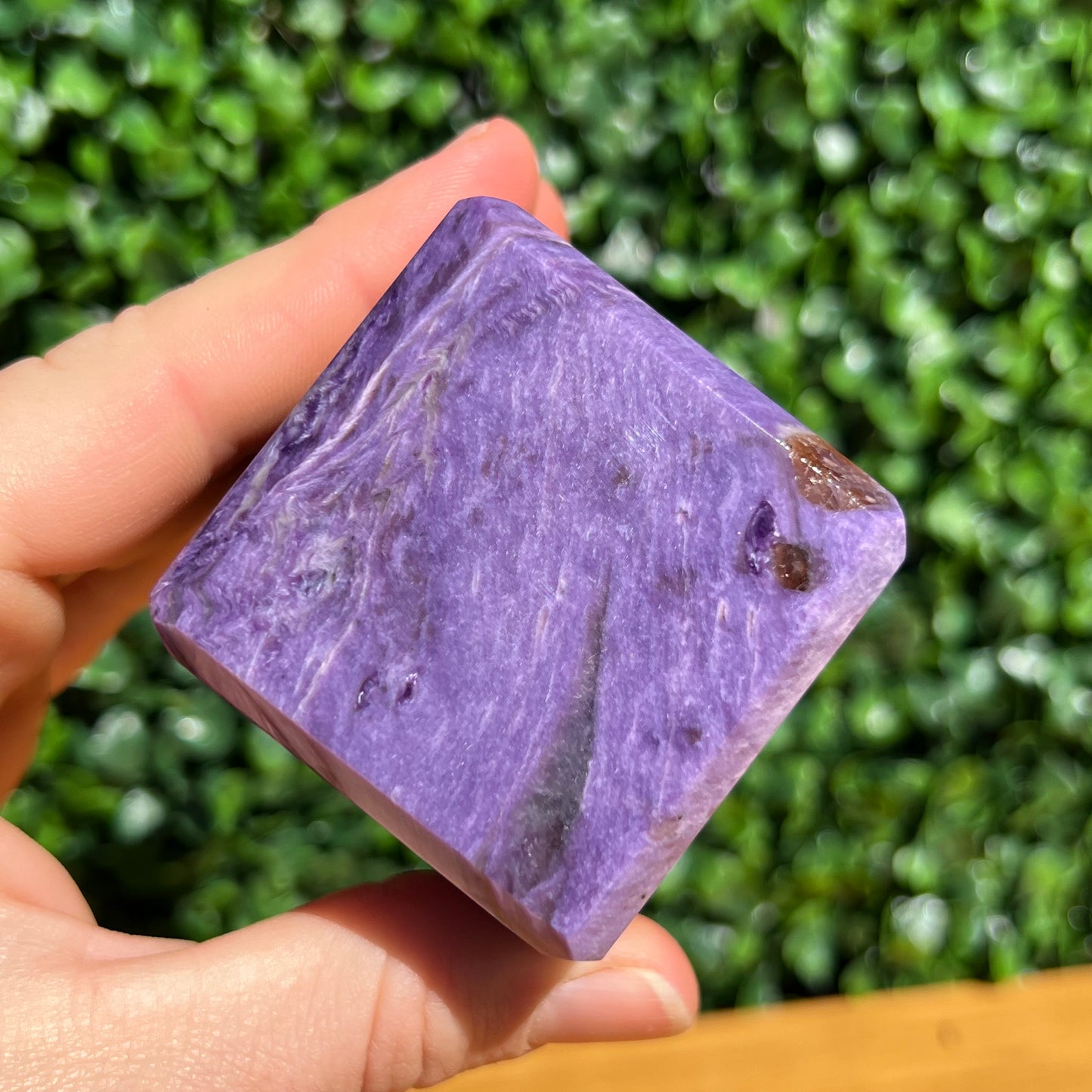 Charoite Cube