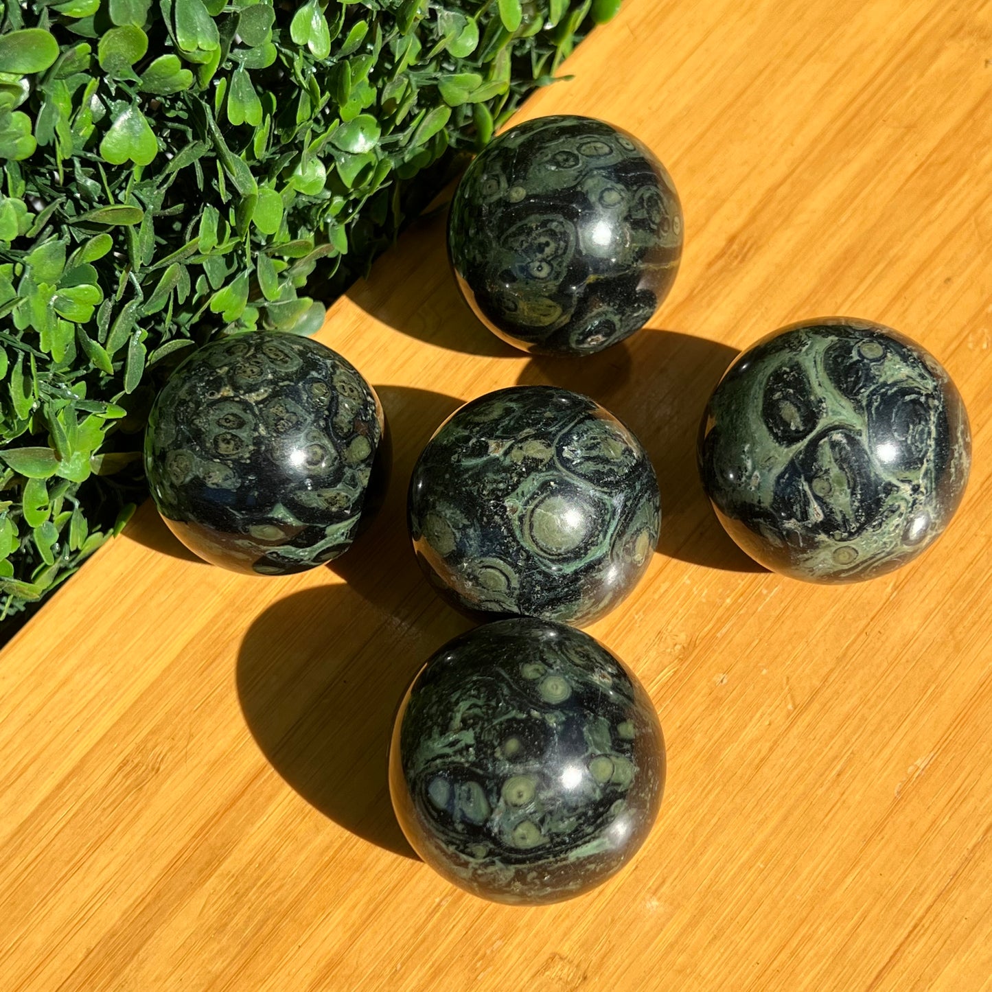 Kambaba Jasper Sphere’s
