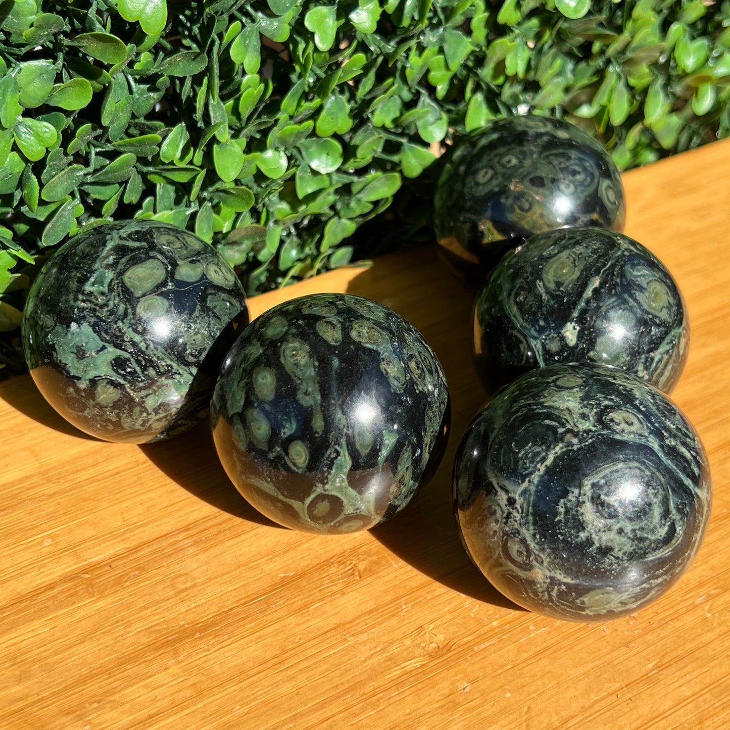 Kambaba Jasper Sphere’s