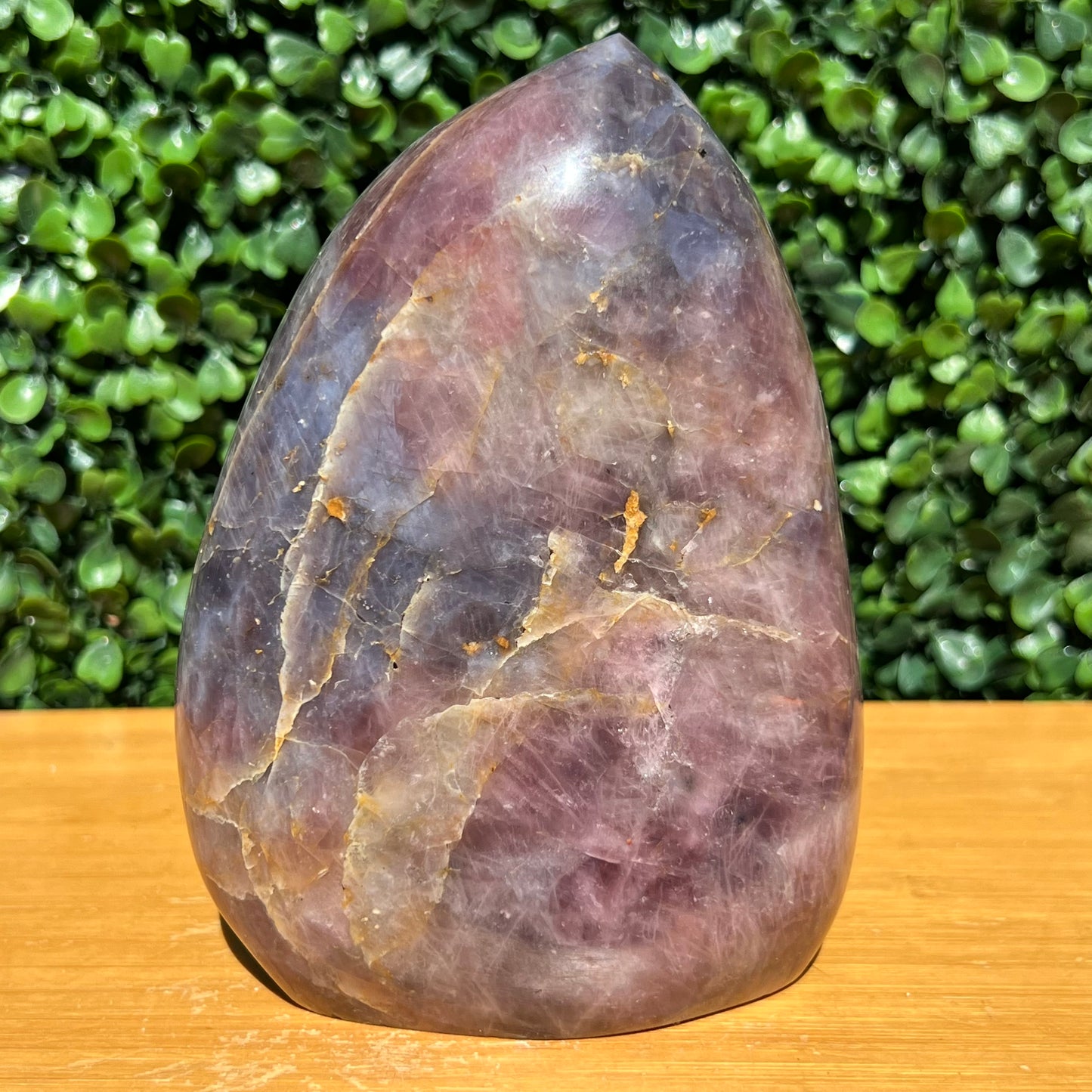 Purple Quartz Leaf