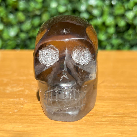 Smokey Quartz Skull