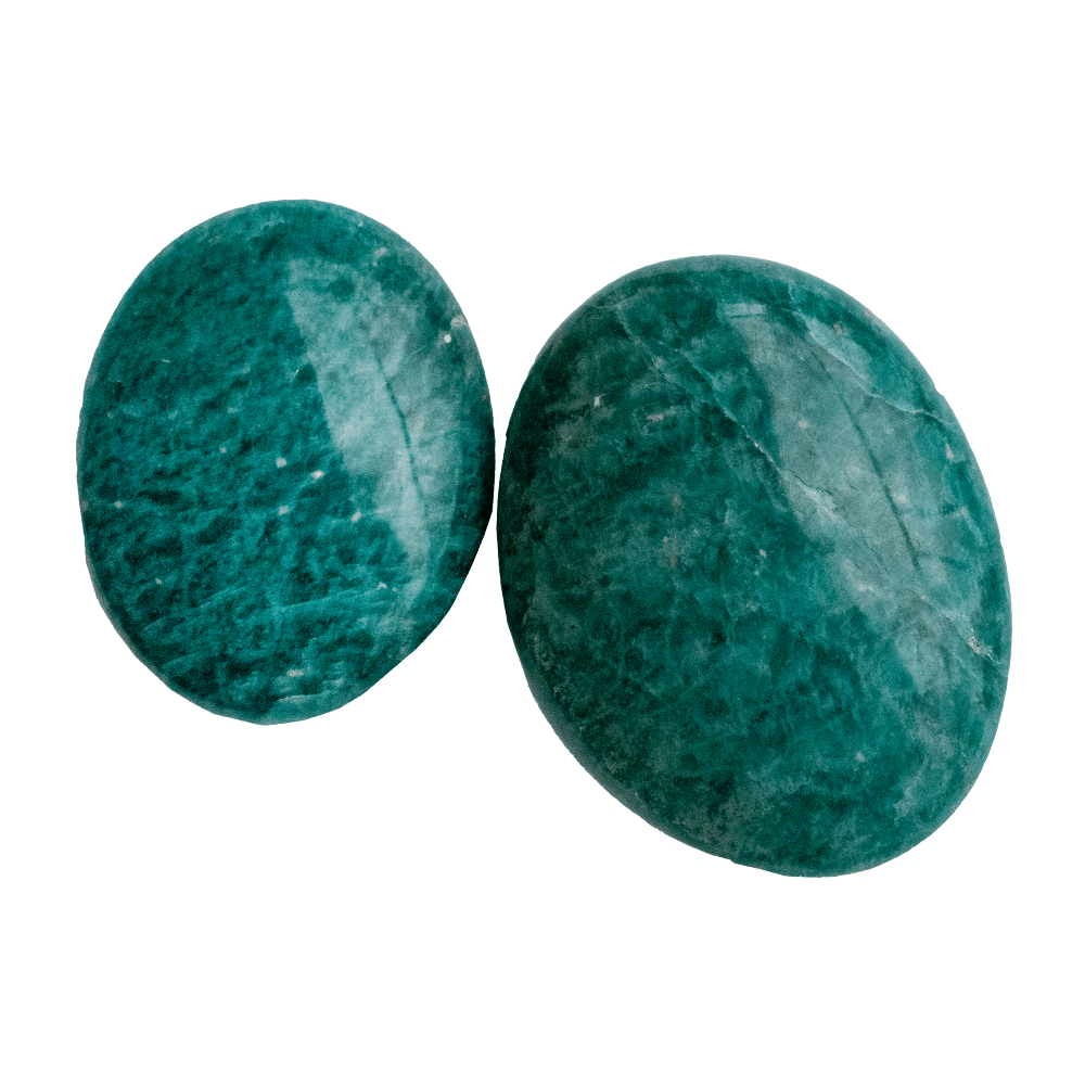 Amazonite Palm Stone - The Crystal Society Pty Ltd