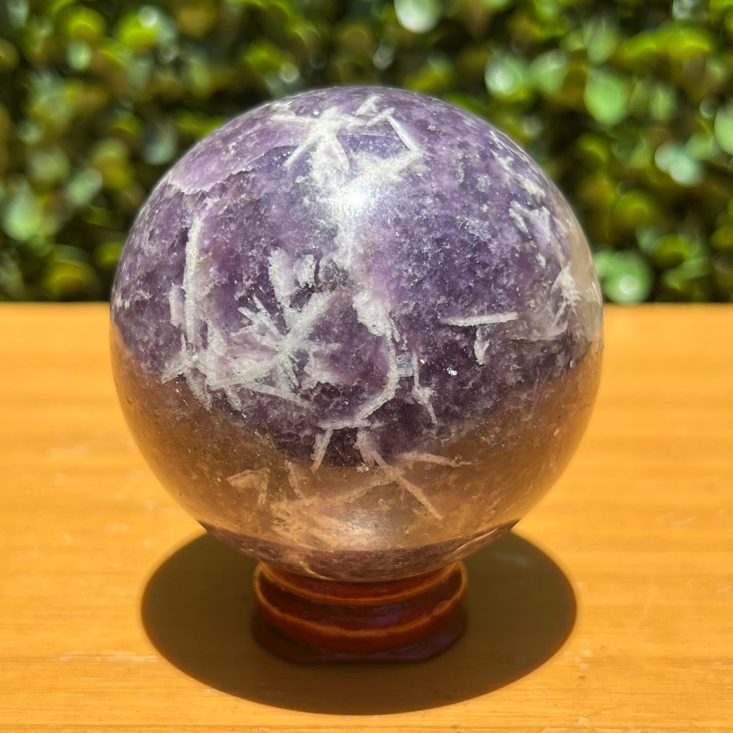 Lepidolite Sphere