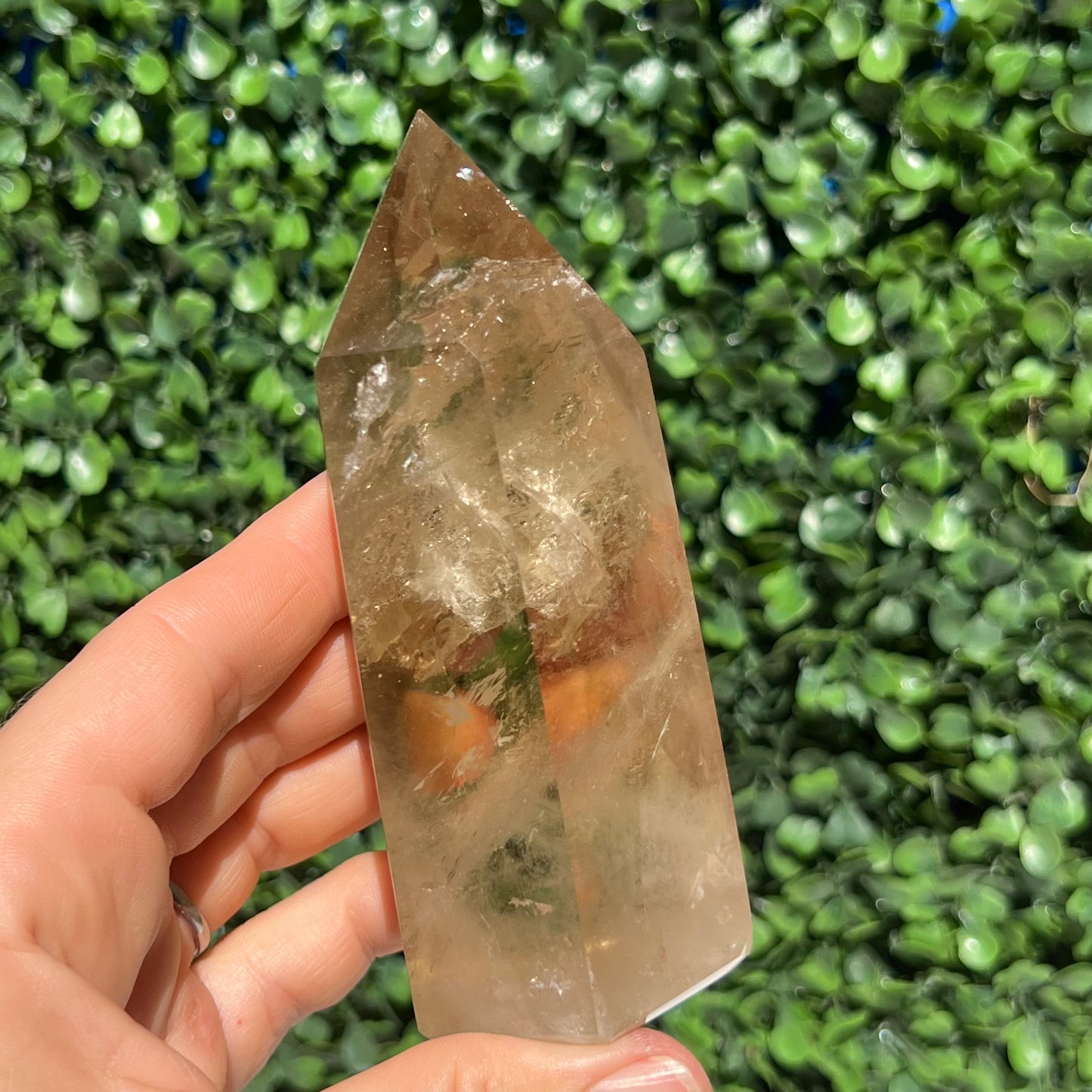 100% Natural Citrine Tower