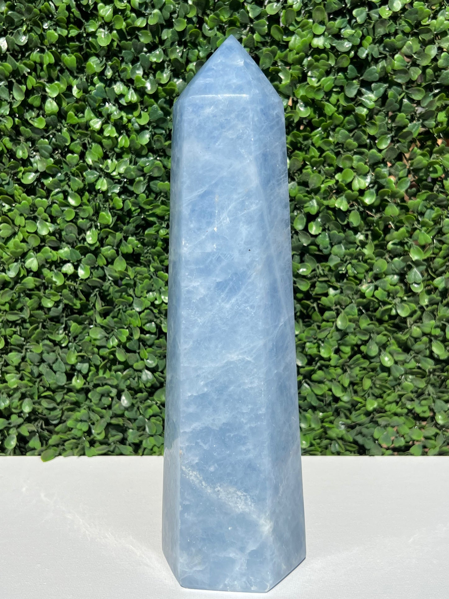 Blue Calcite Tower XXL