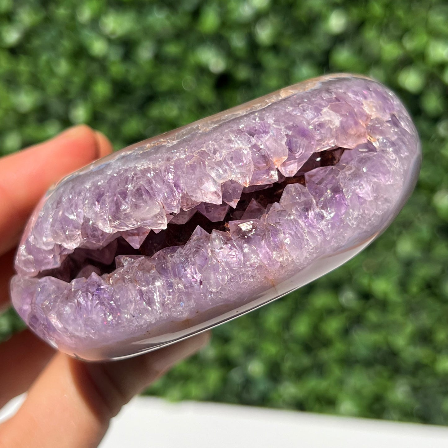 Orca Agate Amethyst Free Form