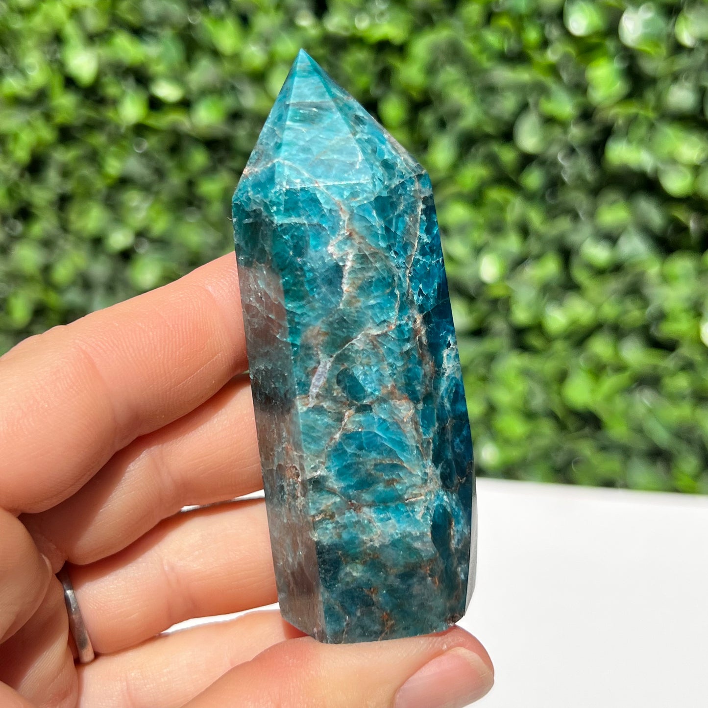 Apatite Crystal Point