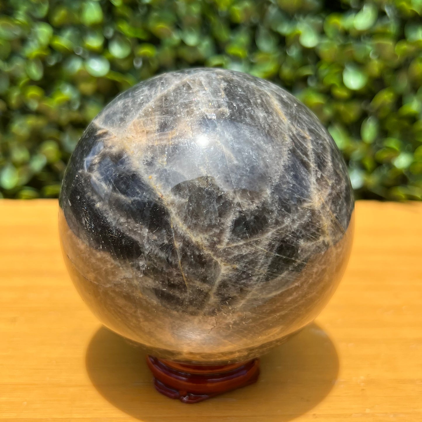 Black Moonstone Sphere