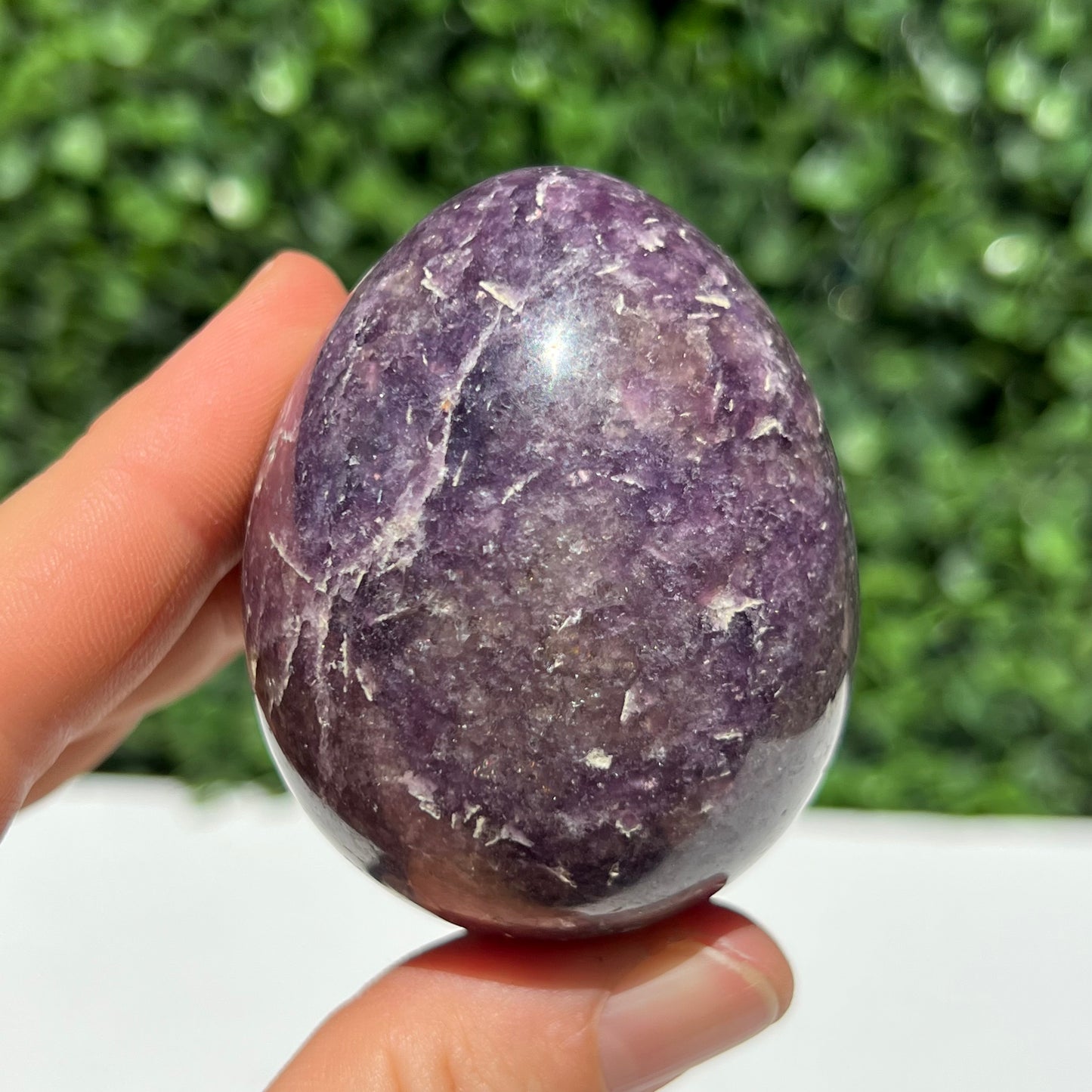 Lepidolite Egg