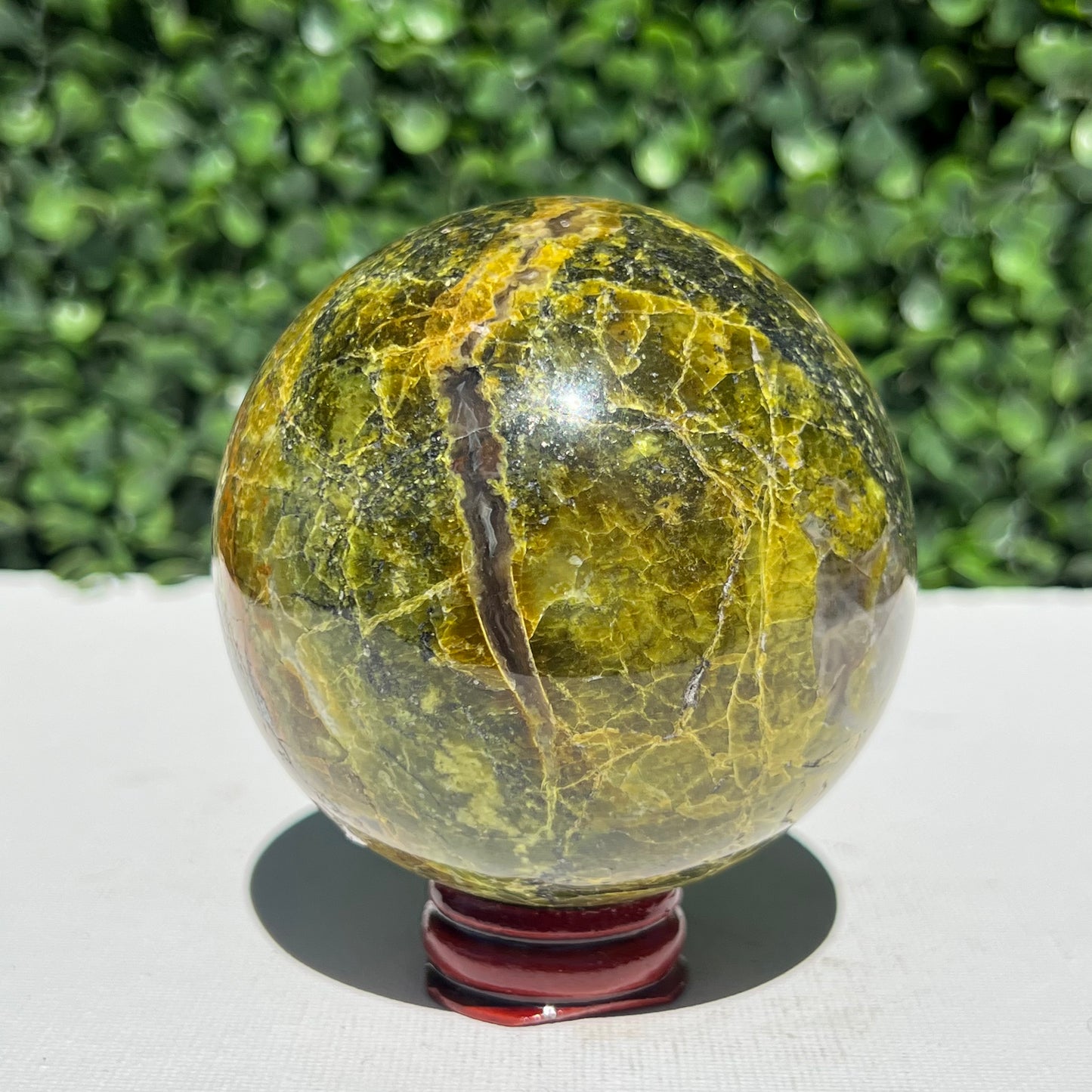 Kiwi Opal Sphere