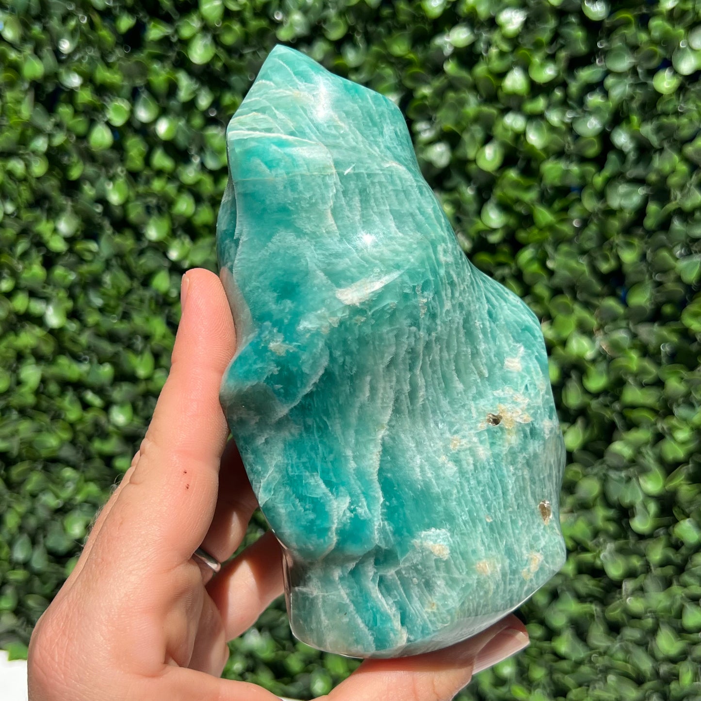 Amazonite Crystal Flame