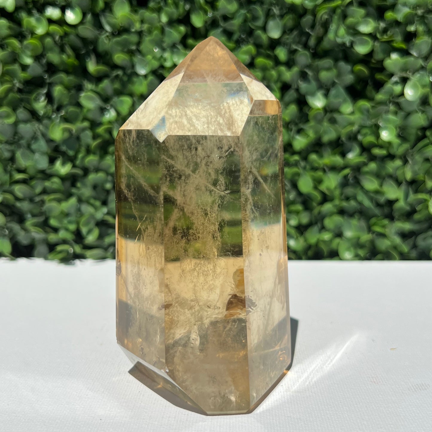 100% Natural Citrine Tower