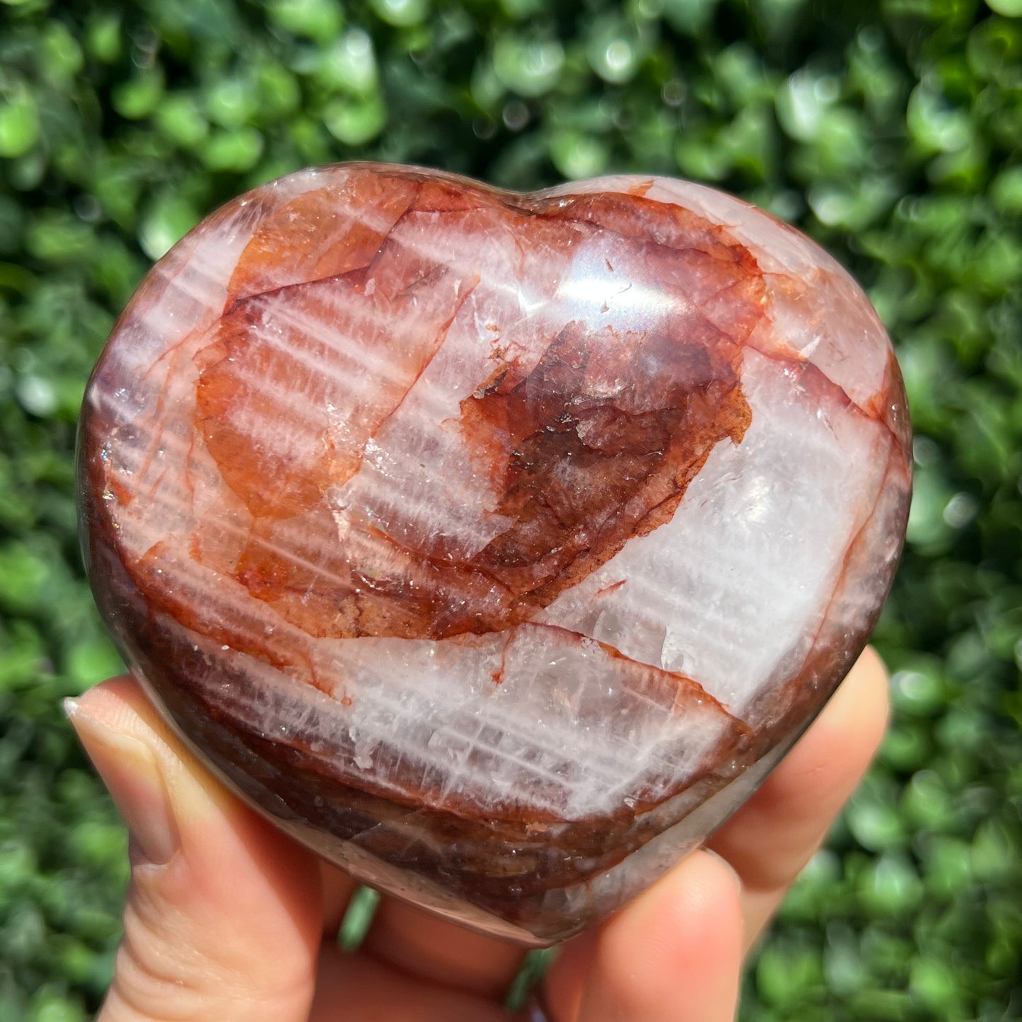 Fire Quartz Heart