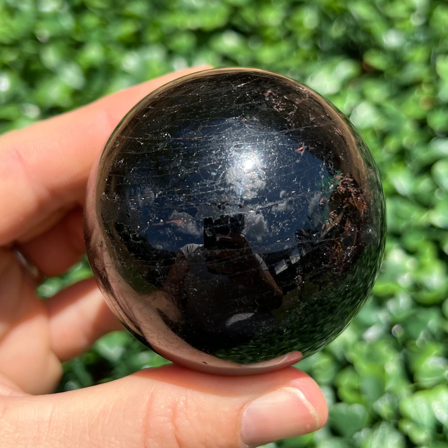 Black Tourmaline Sphere