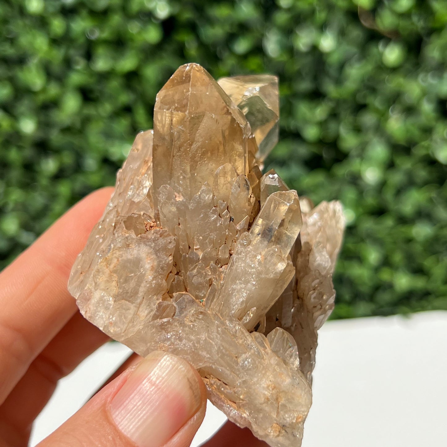 100% Natural Kundalini Citrine Cluster