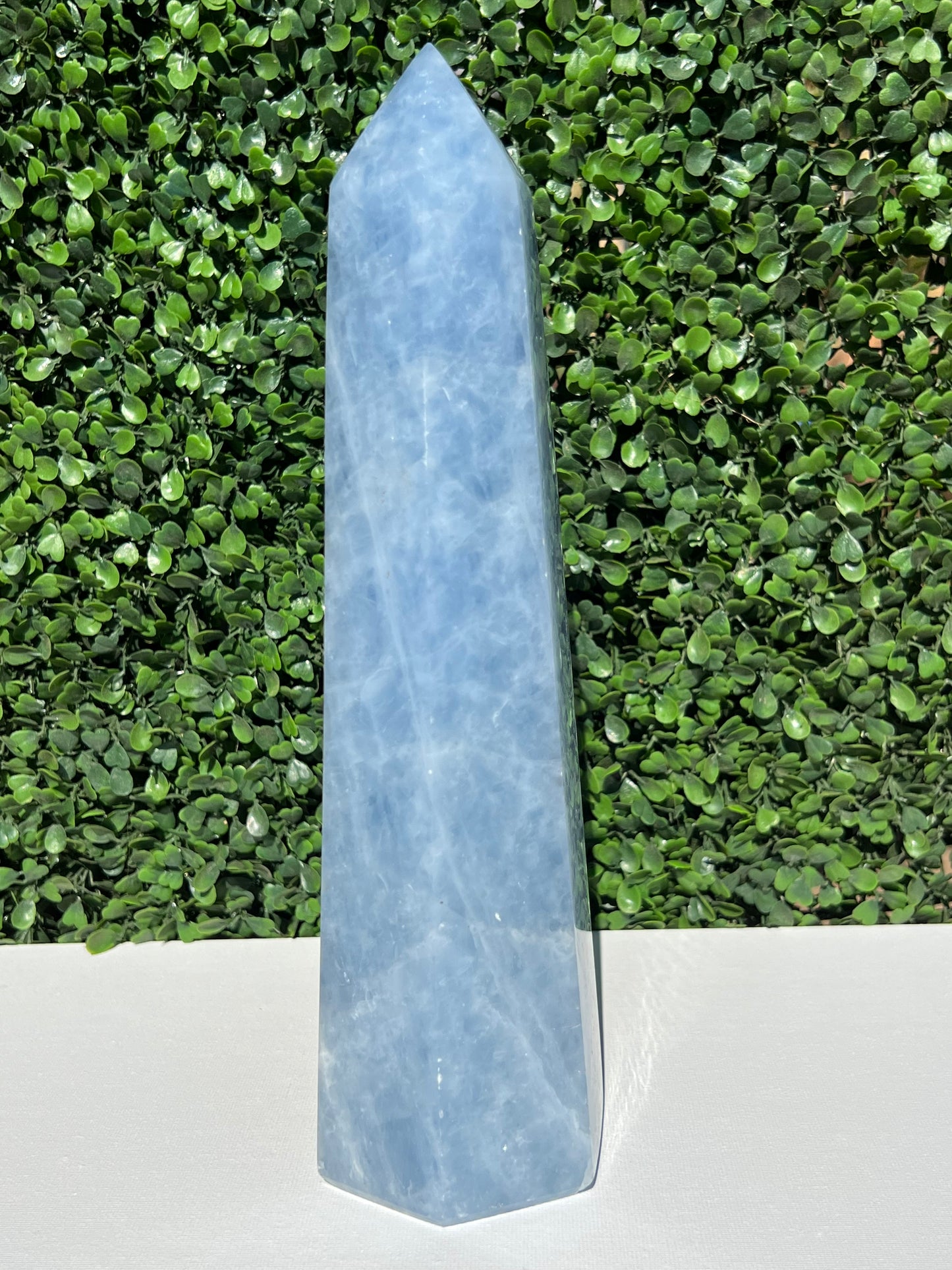 Blue Calcite Tower XXL