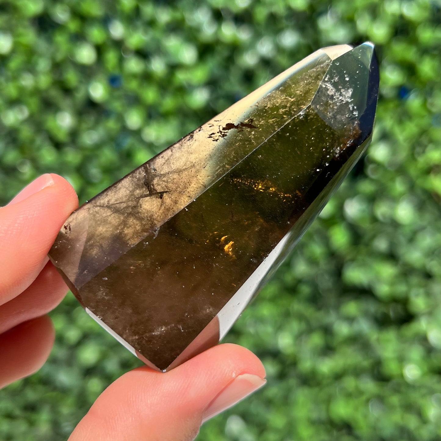 100% Natural Smokey Citrine Tower
