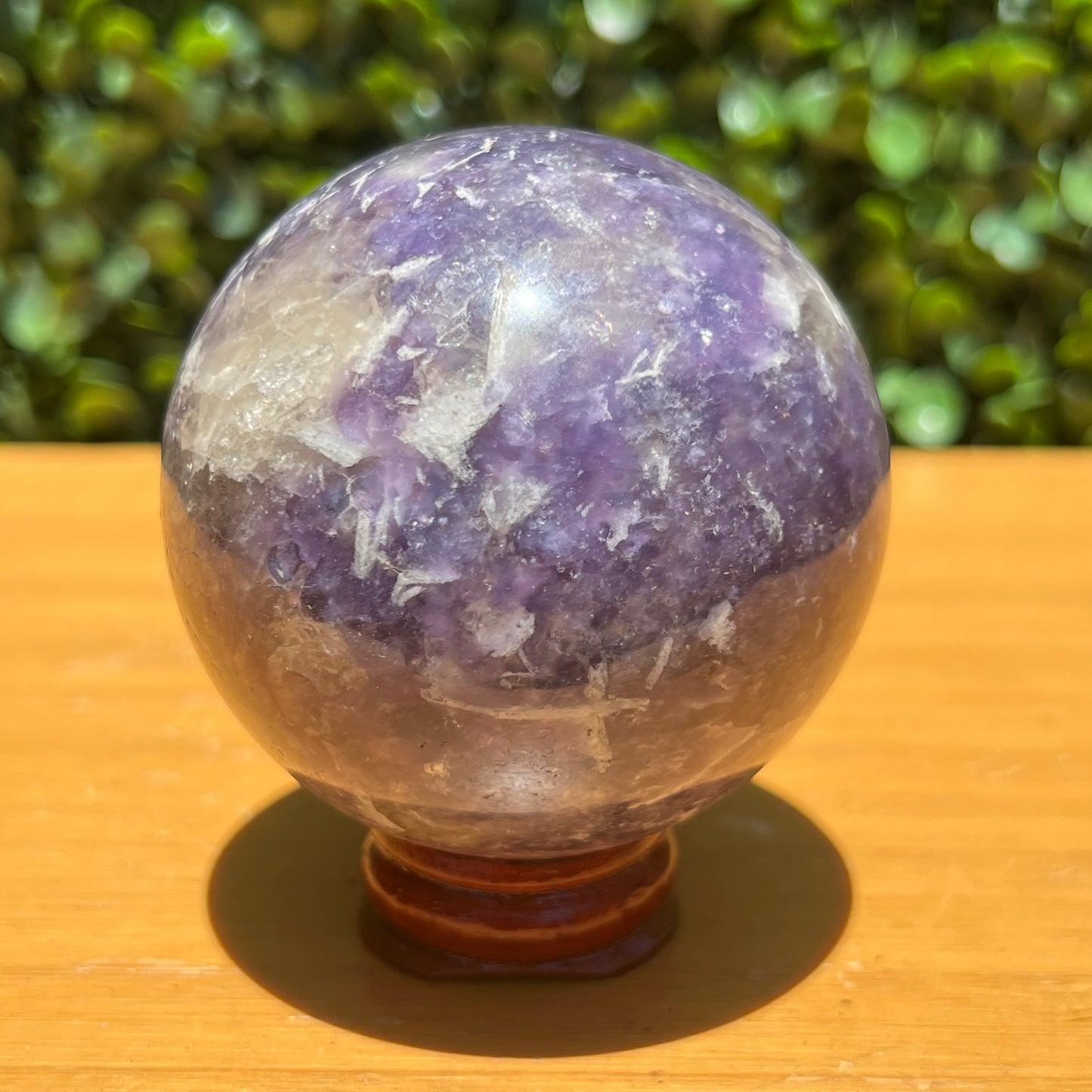 Lepidolite Sphere