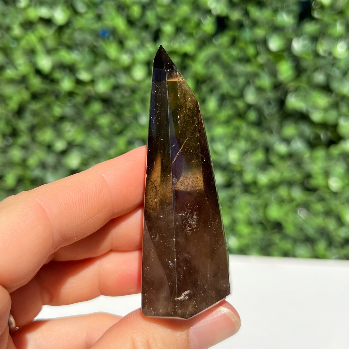 100% Natural Smokey Citrine Tower