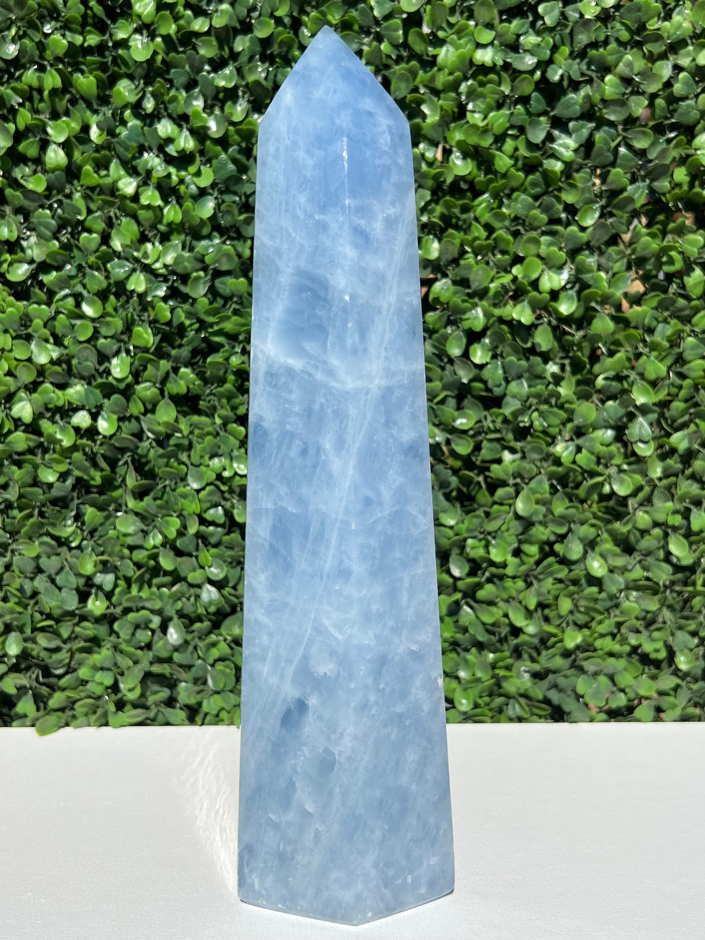 Blue Calcite Tower XXL
