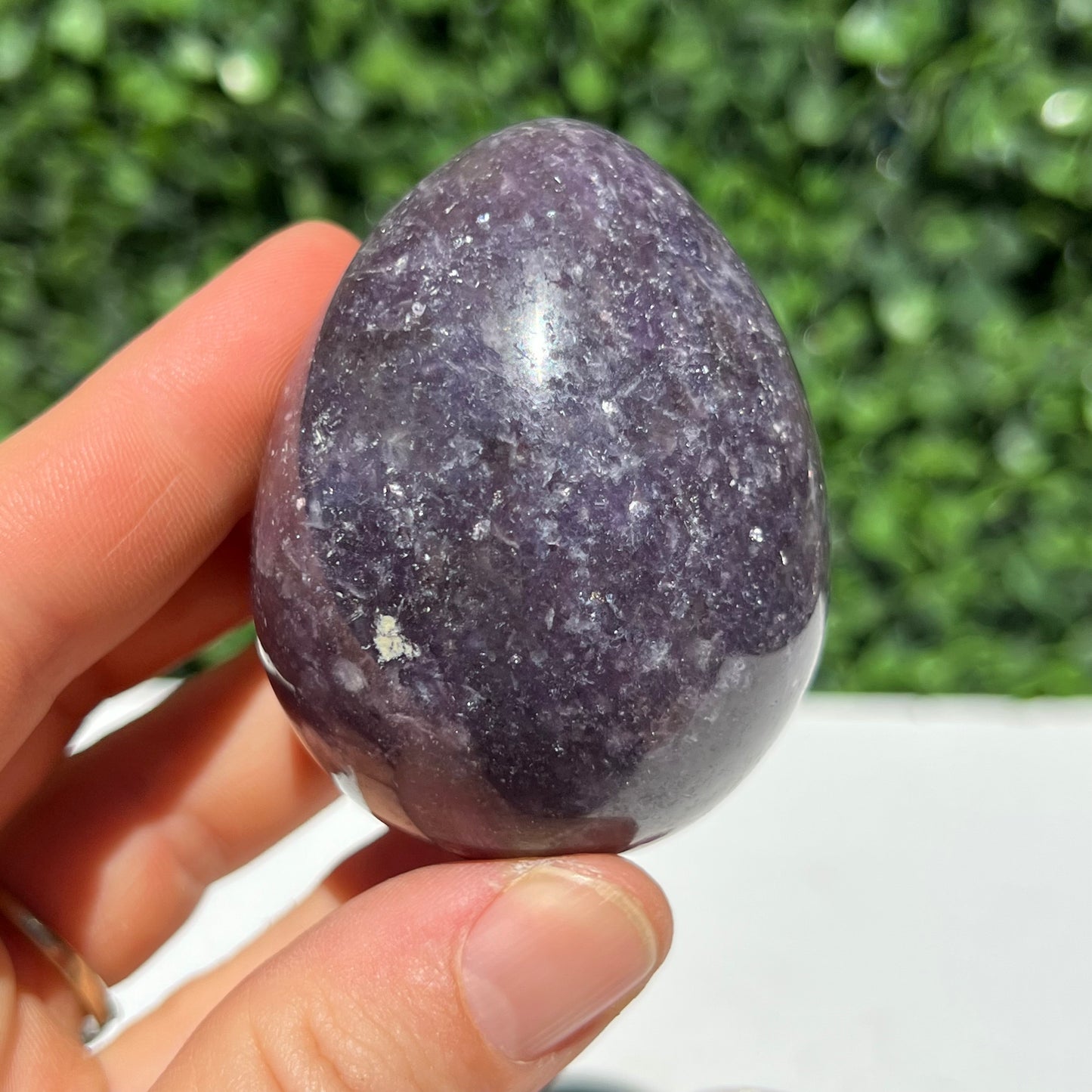 Lepidolite Egg