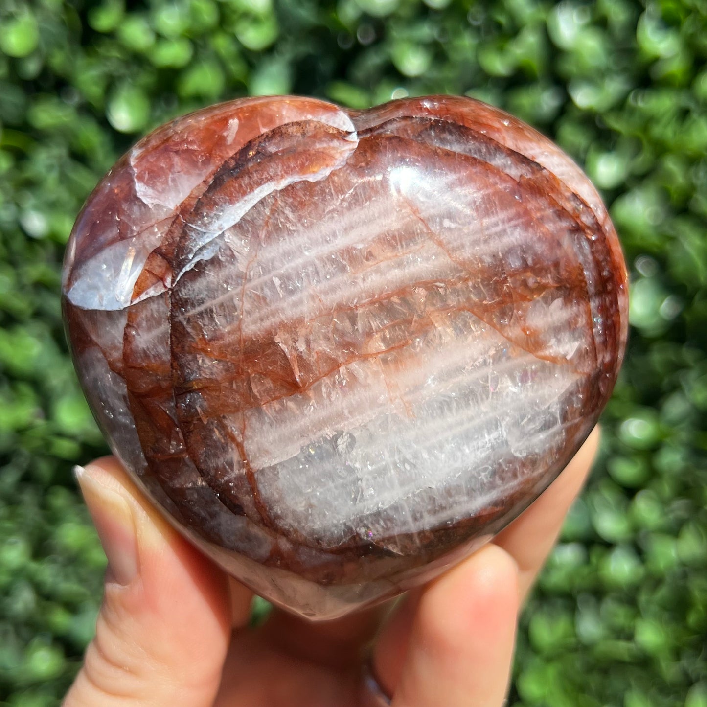 Fire Quartz Heart