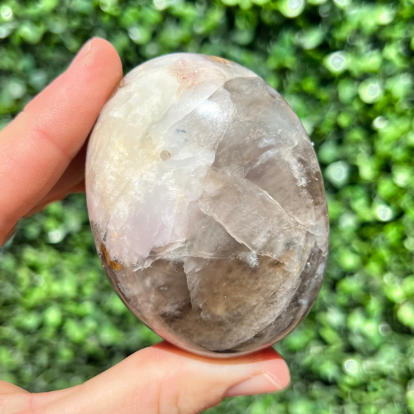 Pink Tourmaline Mix Palm Stone