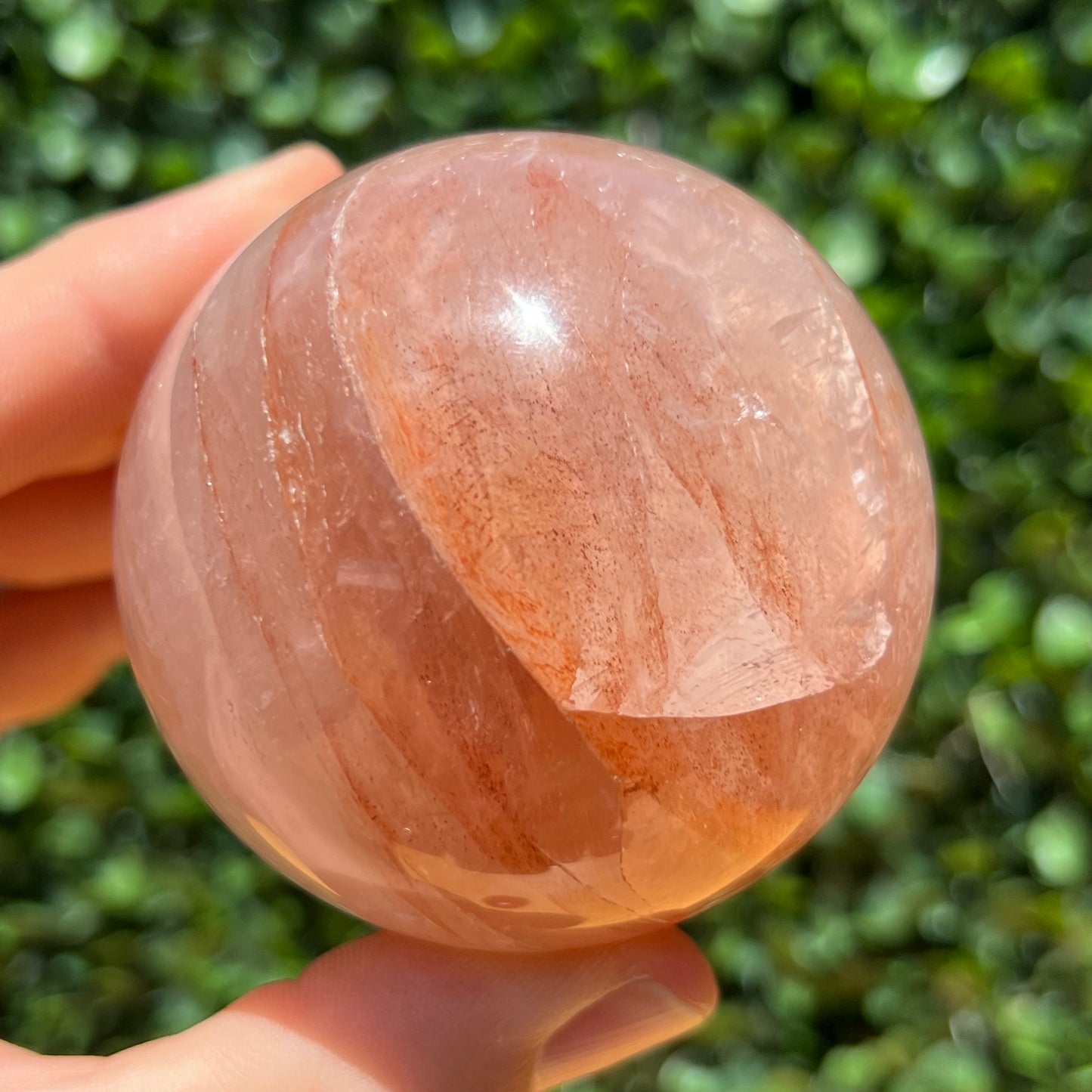 Fire Quartz Sphere