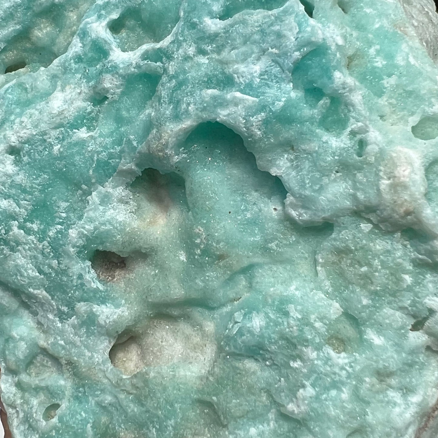Blue Aragonite Raw Free Form