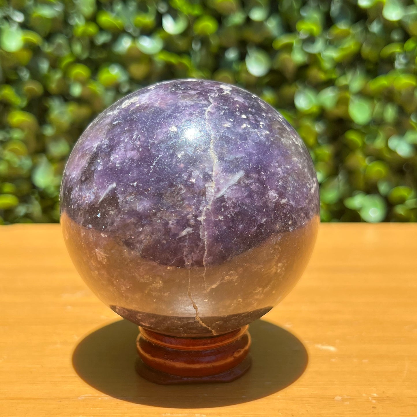 Lepidolite Sphere