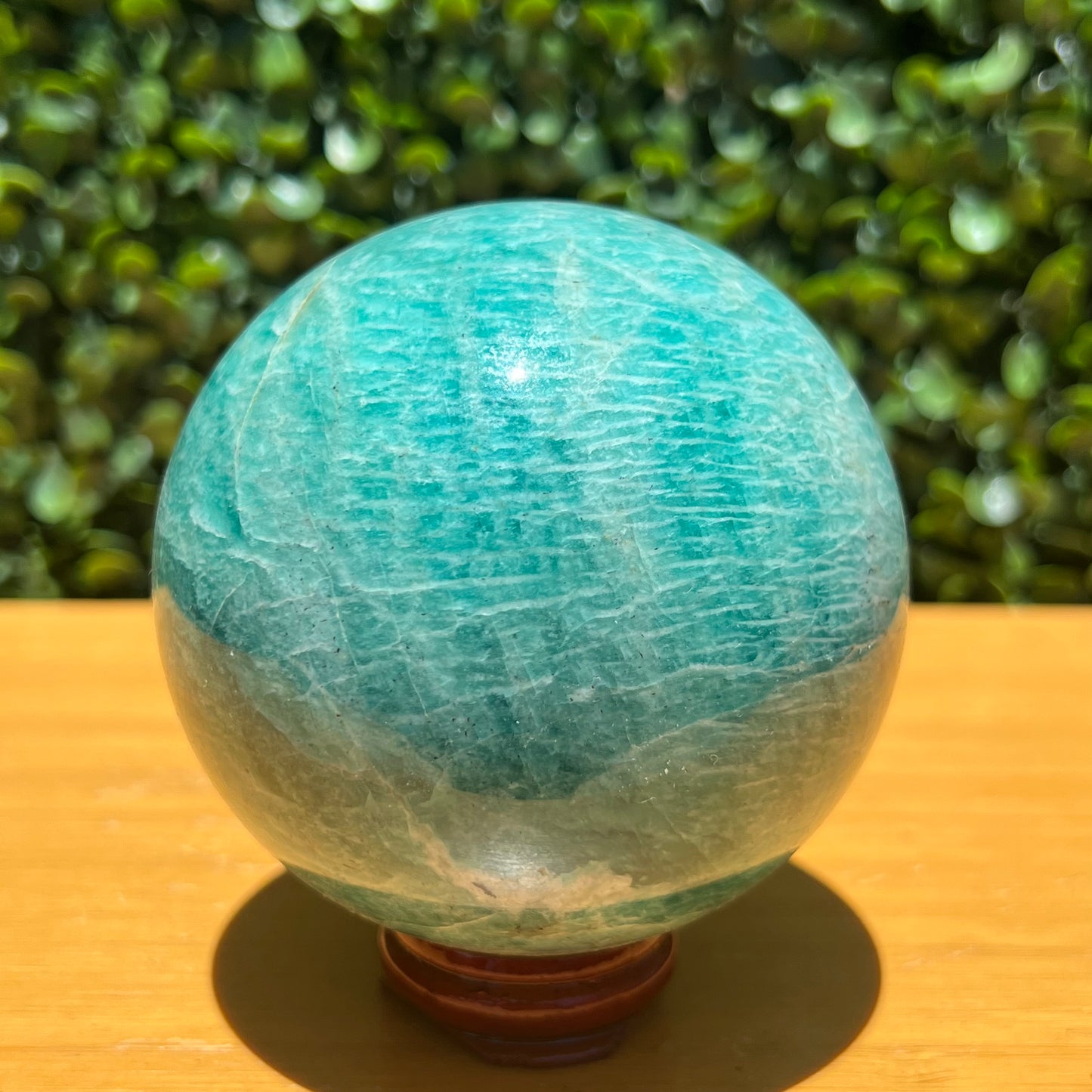 Amazonite Crystal Sphere