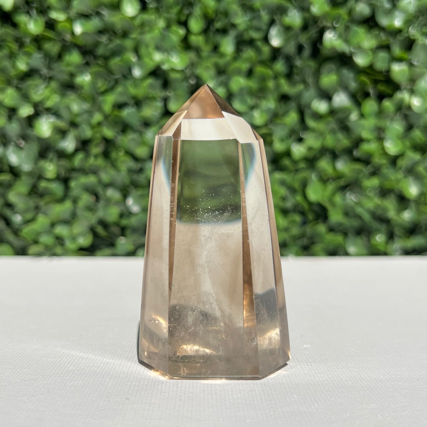 Light Smokey Quartz Tower