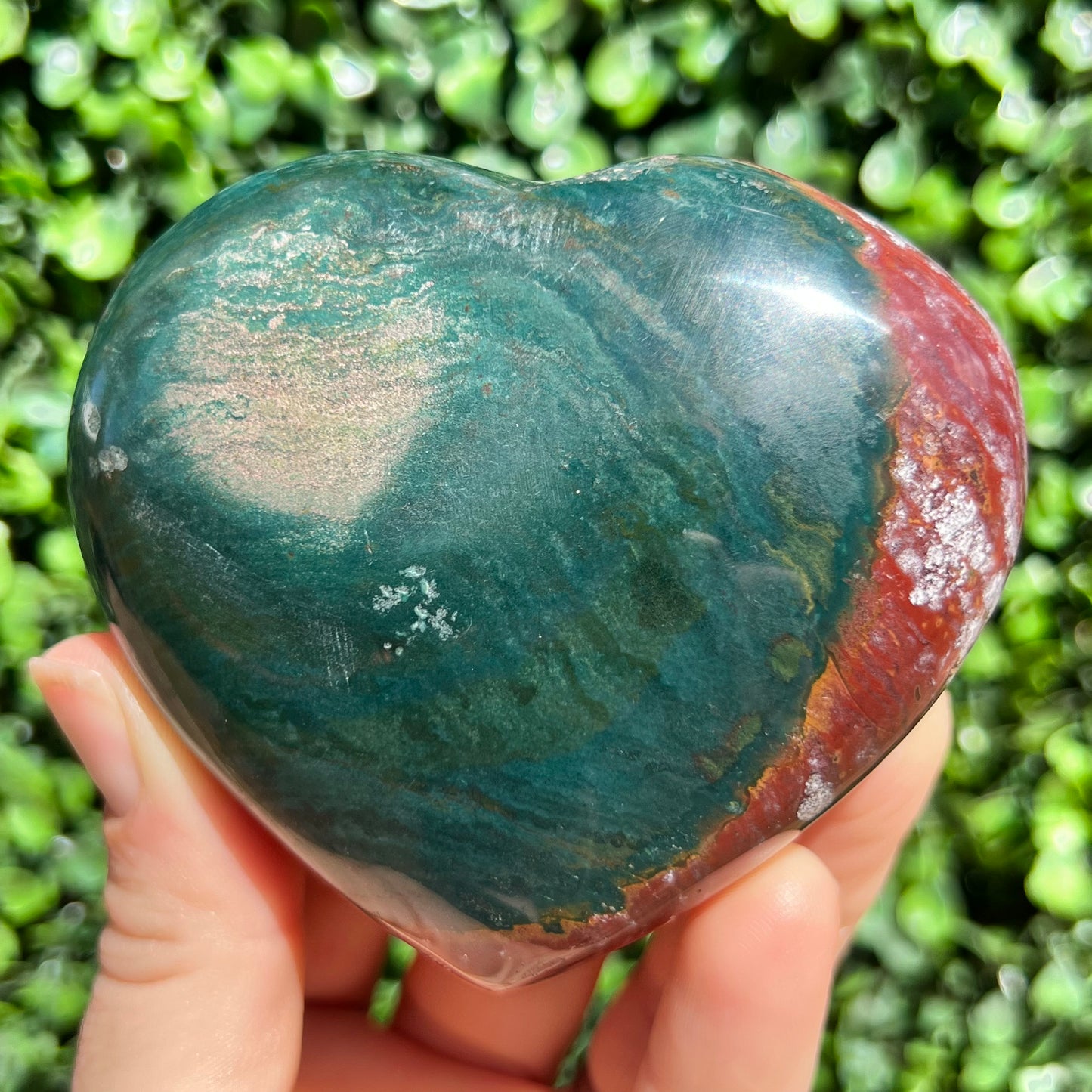 Ocean Jasper Heart