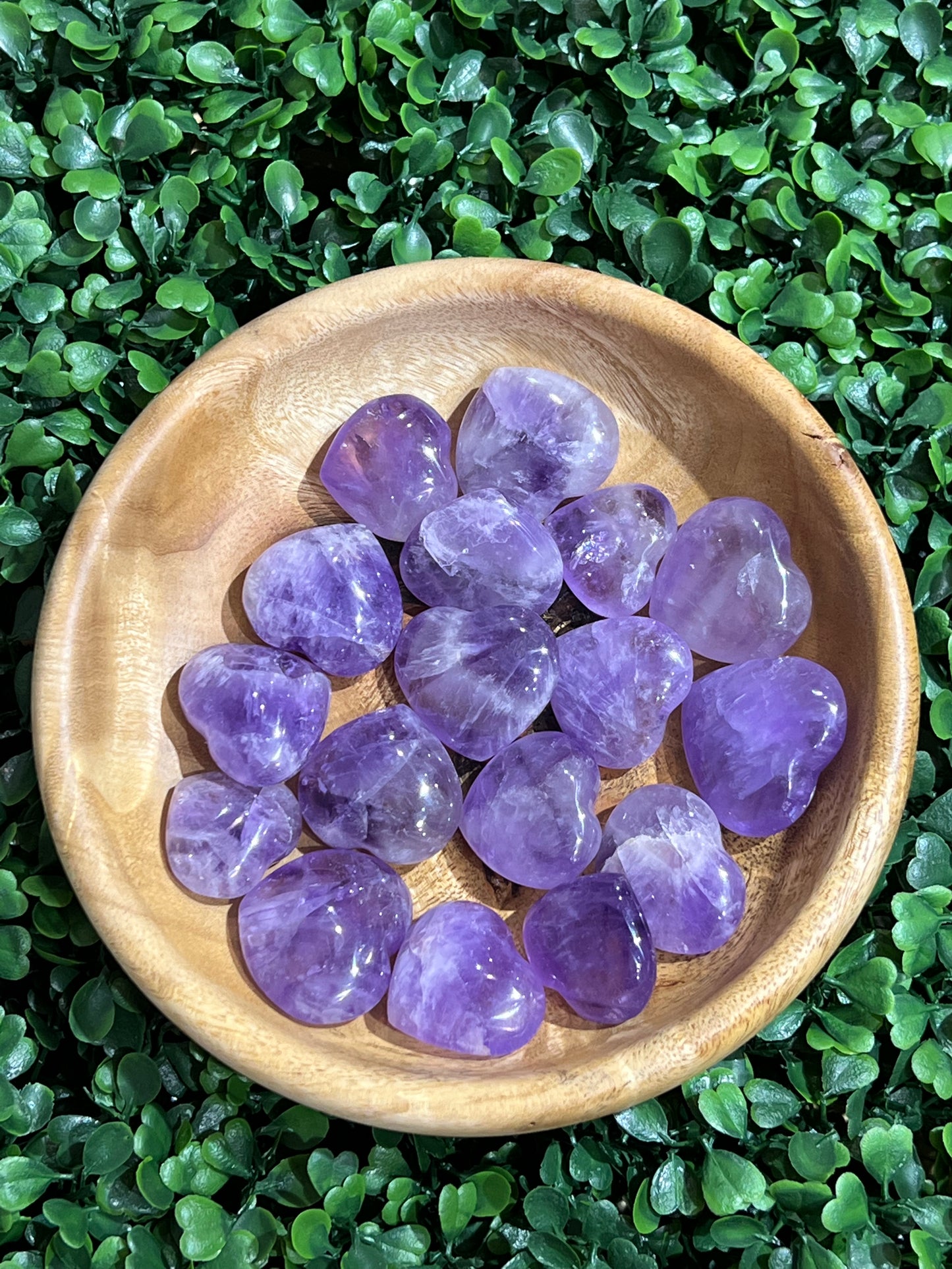Amethyst Quartz Heart’s Small
