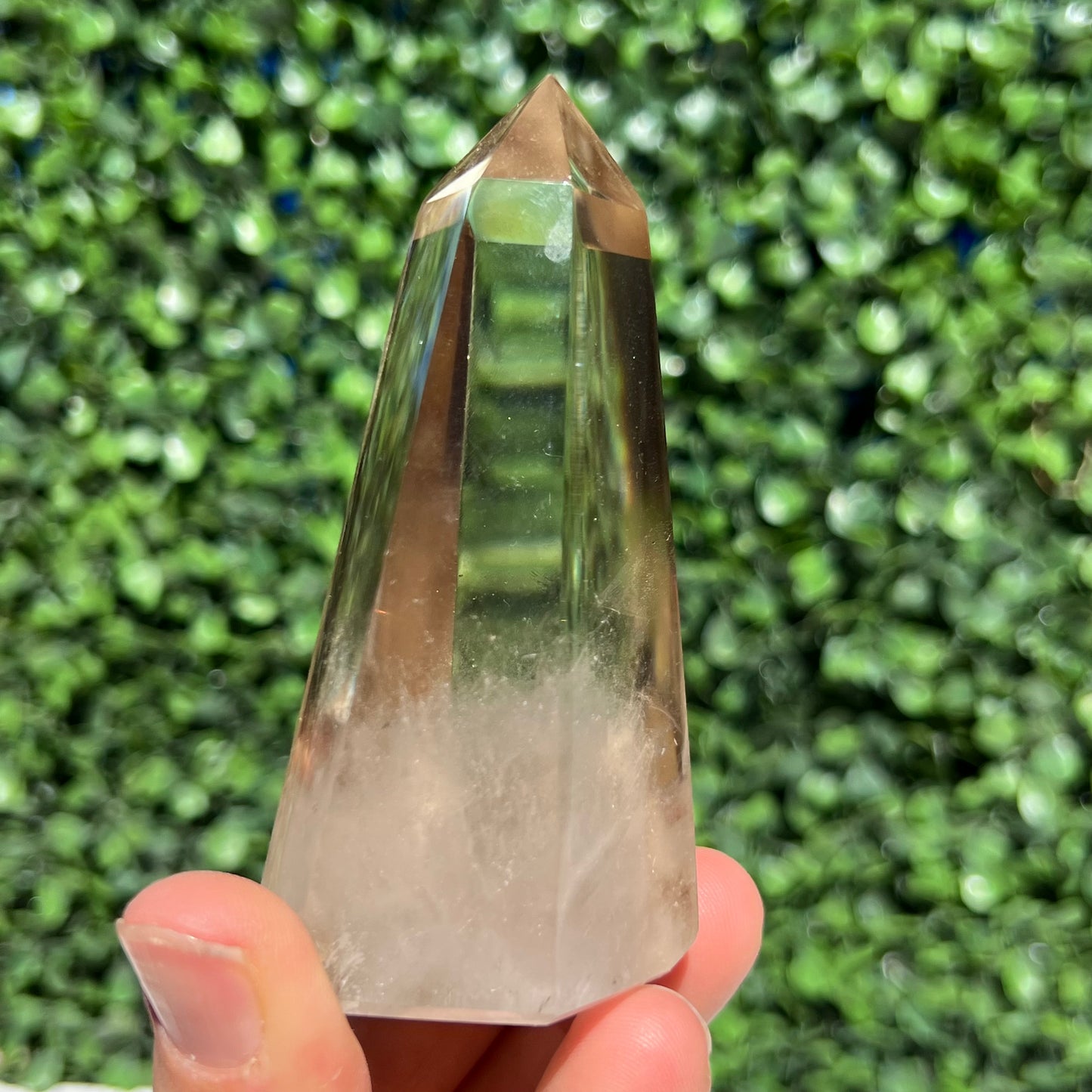 Light Smokey Quartz Tower