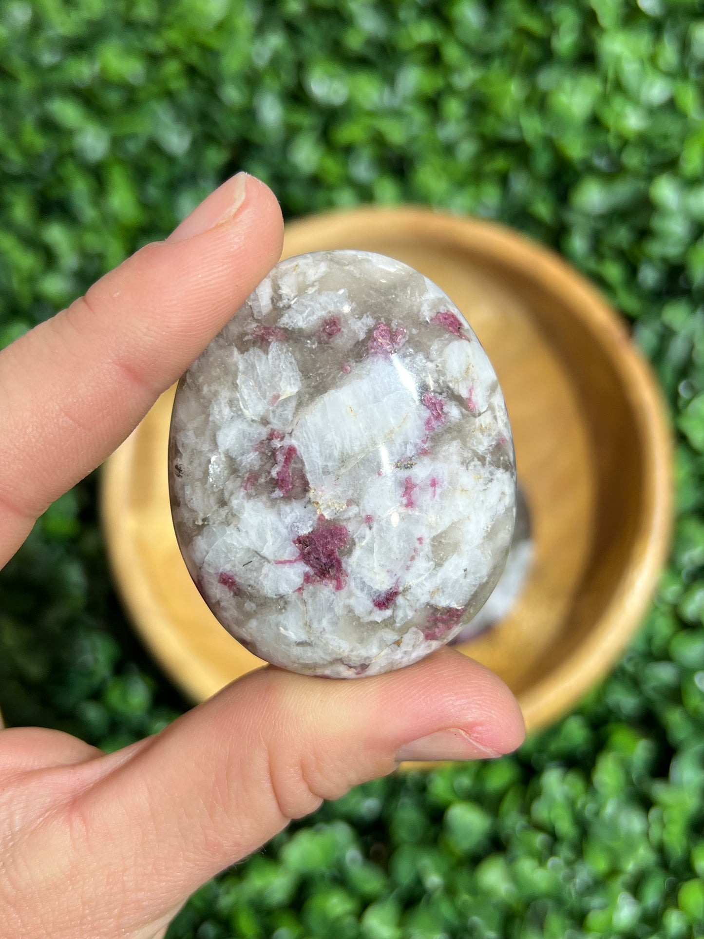 Eudialyte Gemstone Palm Stone’s