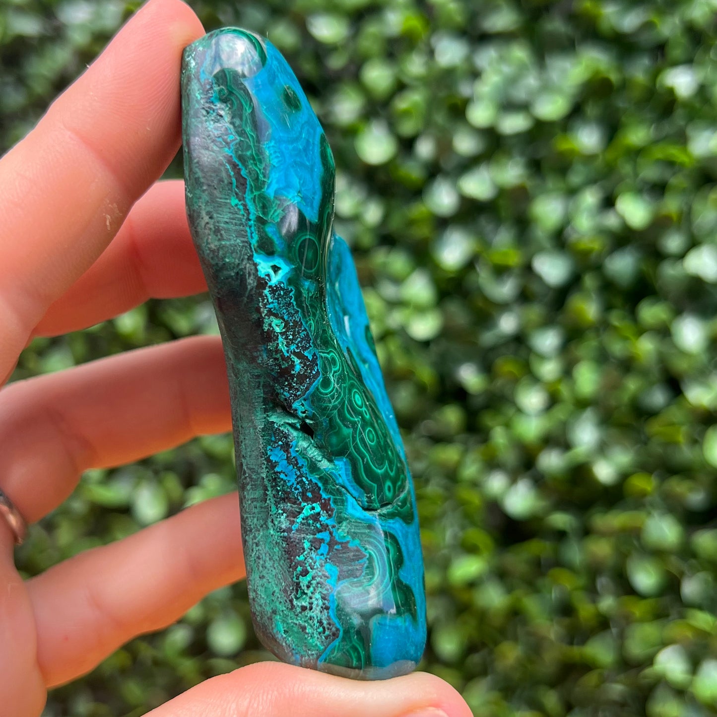 Chrysocolla Malachite Free Form